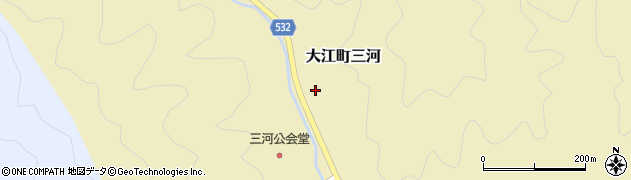 京都府福知山市大江町三河479周辺の地図
