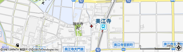 美江寺駅周辺の地図