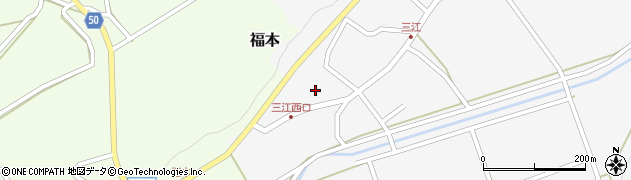 鳥取県倉吉市三江449周辺の地図