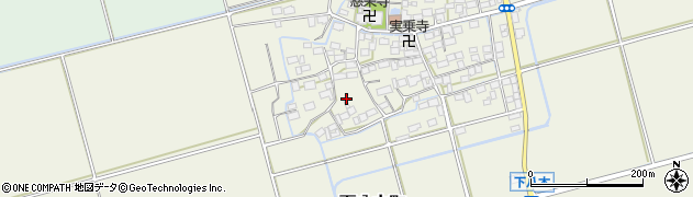 滋賀県長浜市下八木町周辺の地図
