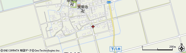 滋賀県長浜市下八木町347周辺の地図