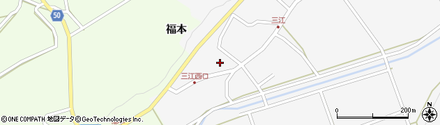 鳥取県倉吉市三江446周辺の地図