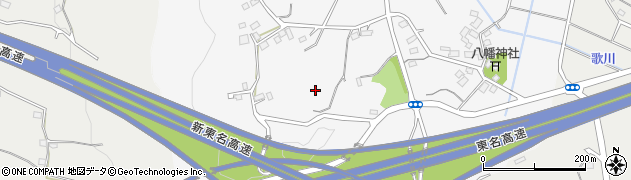神奈川県伊勢原市東富岡周辺の地図