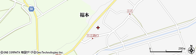 鳥取県倉吉市三江546周辺の地図