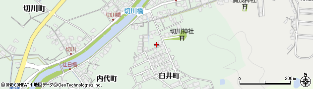 島根県安来市切川町臼井町1167周辺の地図