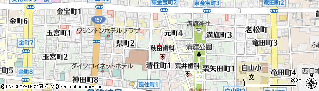 岐阜県岐阜市元住町1周辺の地図