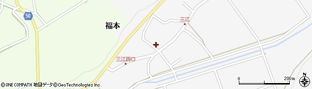 鳥取県倉吉市三江461周辺の地図