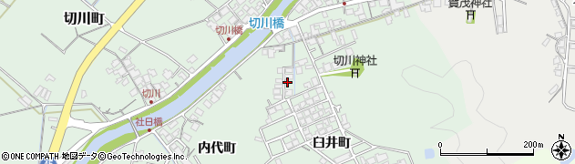 島根県安来市切川町臼井町1252周辺の地図
