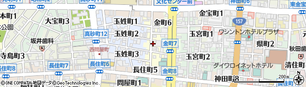 岐阜県岐阜市高野町周辺の地図