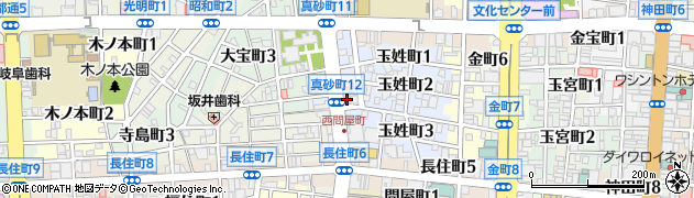 株式会社長野米穀本店周辺の地図