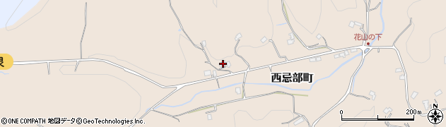 島根県松江市西忌部町1839周辺の地図