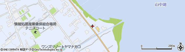 Parfait Stand LA2CAFE Yamanakako周辺の地図