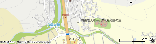 島根県松江市八雲町東岩坂805周辺の地図