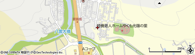 島根県松江市八雲町東岩坂804周辺の地図