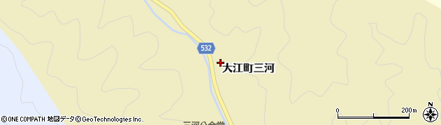 京都府福知山市大江町三河503周辺の地図