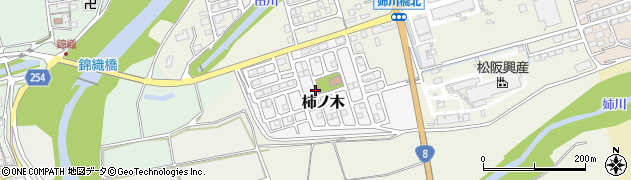 滋賀県長浜市柿ノ木周辺の地図