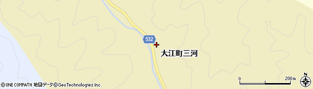 京都府福知山市大江町三河506周辺の地図
