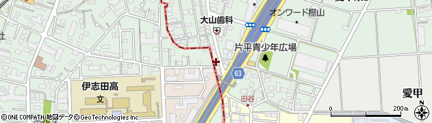 神奈川県厚木市上落合715周辺の地図