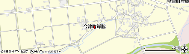 滋賀県高島市今津町岸脇周辺の地図