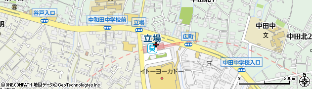 立場駅周辺の地図
