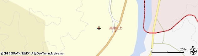 京都府福知山市大江町高津江385周辺の地図