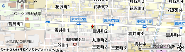 サンマートサカイ東栄店周辺の地図