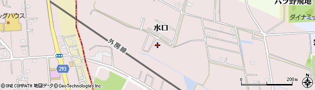 千葉県長生郡長生村水口1222周辺の地図