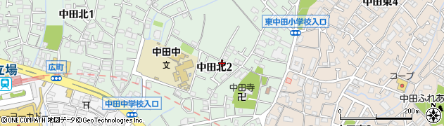 神奈川県横浜市泉区中田北周辺の地図