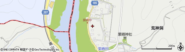 愛知県犬山市栗栖（草野）周辺の地図