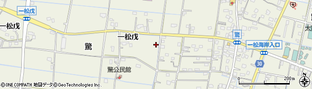 千葉県長生村（長生郡）驚周辺の地図