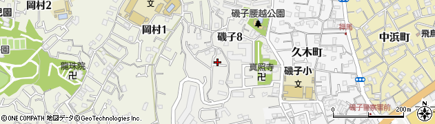 神奈川県横浜市磯子区磯子8丁目周辺の地図