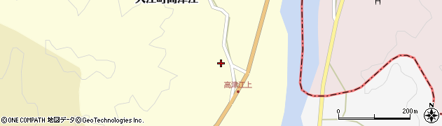 京都府福知山市大江町高津江405周辺の地図