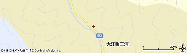 京都府福知山市大江町三河520周辺の地図