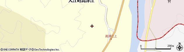 京都府福知山市大江町高津江413周辺の地図