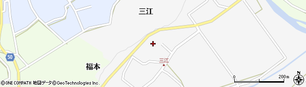 鳥取県倉吉市三江514周辺の地図