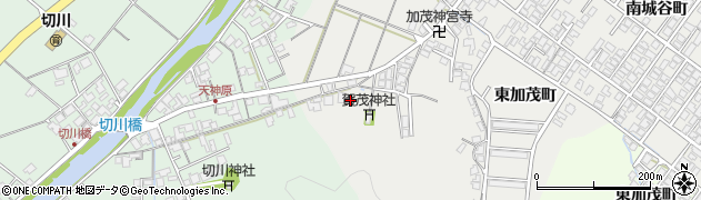 島根県安来市安来町加茂町2514周辺の地図