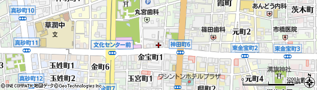 第一生命保険株式会社　岐阜支社周辺の地図