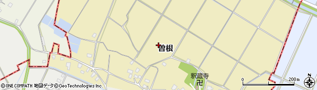 千葉県木更津市曽根周辺の地図