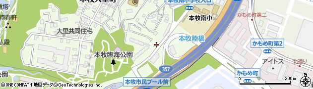 神奈川県横浜市中区本牧元町48周辺の地図
