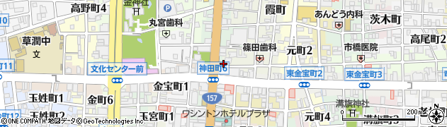 岐阜信用金庫　ぎふしん総合サービス株式会社周辺の地図
