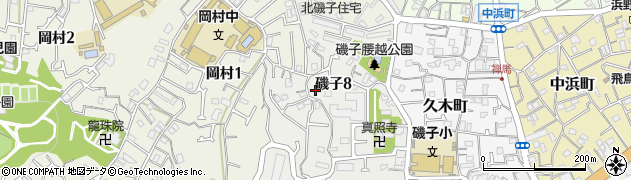 神奈川県横浜市磯子区磯子8丁目10-3周辺の地図
