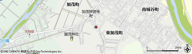 島根県安来市安来町加茂町2164周辺の地図