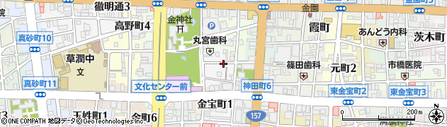 岐阜県岐阜市八幡町周辺の地図