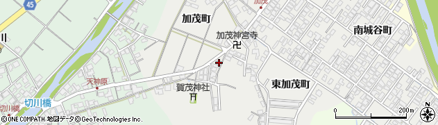 島根県安来市安来町加茂町560周辺の地図