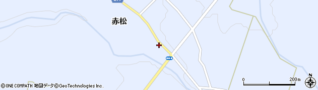 鳥取県西伯郡大山町赤松1153周辺の地図