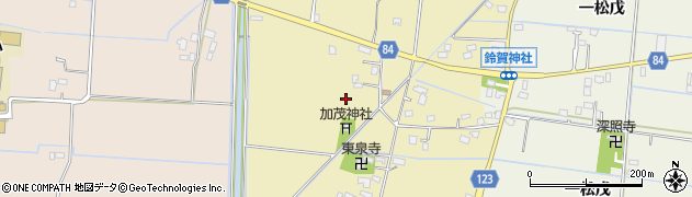 千葉県長生村（長生郡）小泉周辺の地図