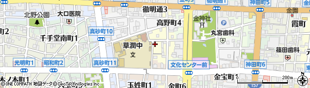 岐阜県岐阜市金岡町周辺の地図