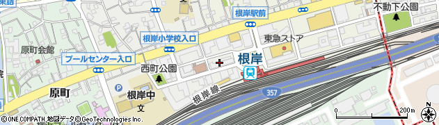居酒屋 港や 根岸駅前店周辺の地図