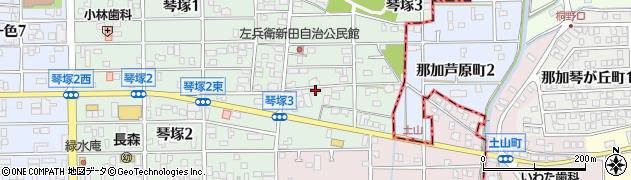 栗田製粉製麺所周辺の地図