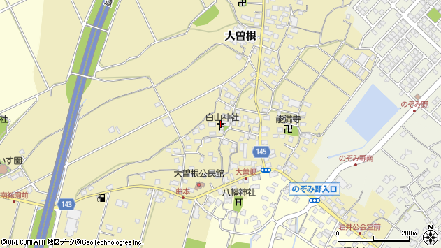 〒299-0253 千葉県袖ケ浦市大曽根の地図